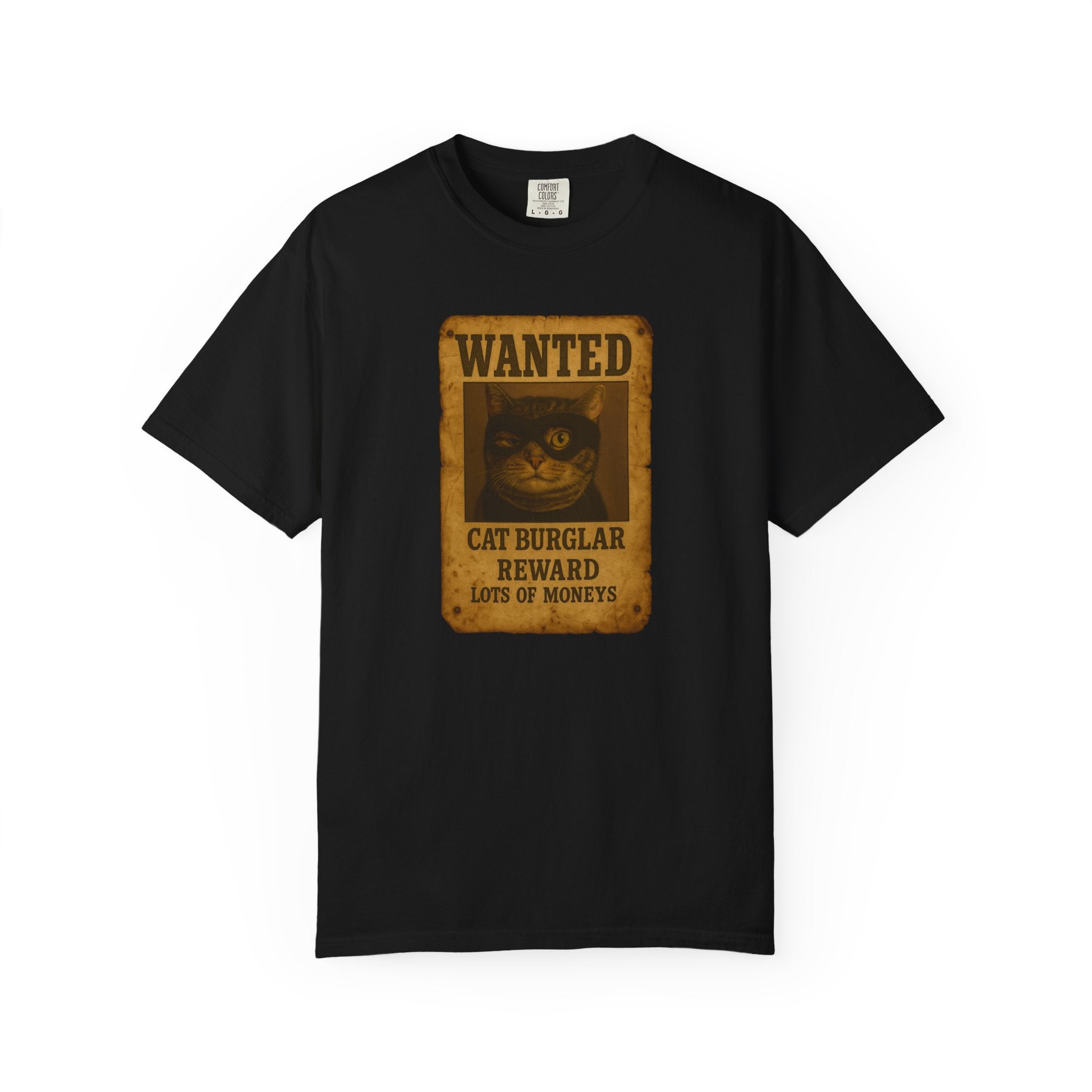 Wanted Cat T-shirt